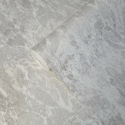Gray silver metallic faux - gray,